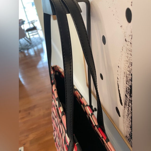 KATE SPADE TAKE THE CAKE BON SHOPPER Large Tote Cupcake Macaron Bag Purse - Picture 6 of 16